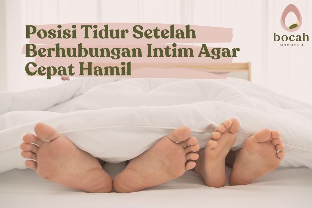 posisi tidur setelah berhubungan