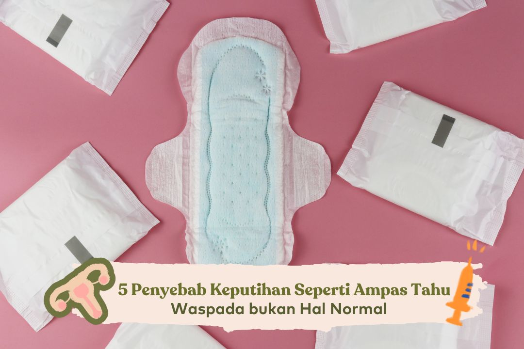 Keputihan seperti ampas tahu