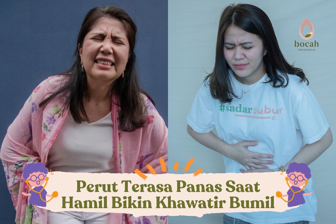 Perut Terasa Panas Saat Hamil Bikin Khawatir Bumil