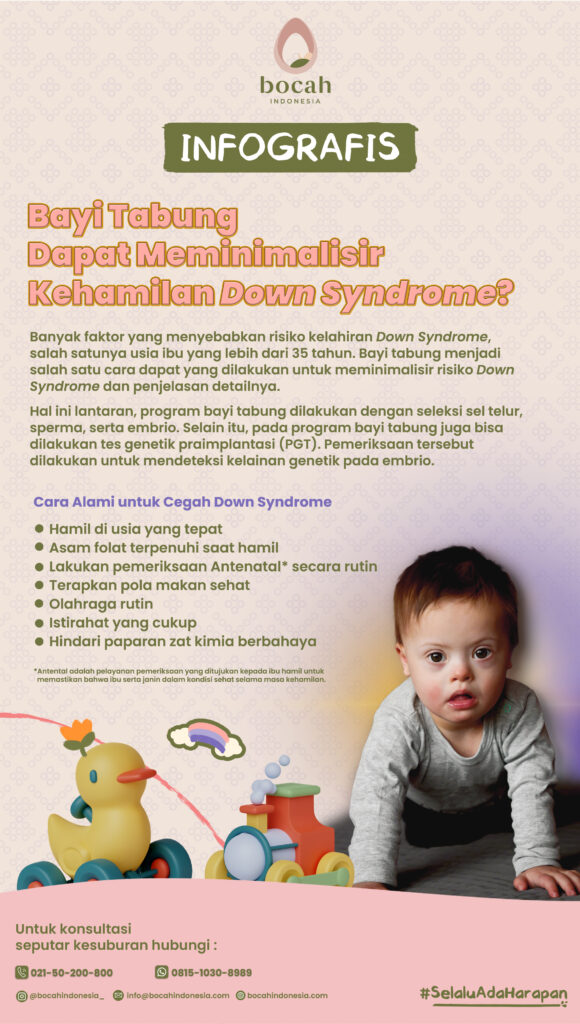 Bayi Tabung Dapat Meminimalisir Kehamilan Down Syndrome