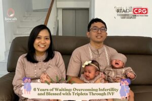 6 Years of Waiting Overcoming Infertility and Blessed with Triplets Through IVF