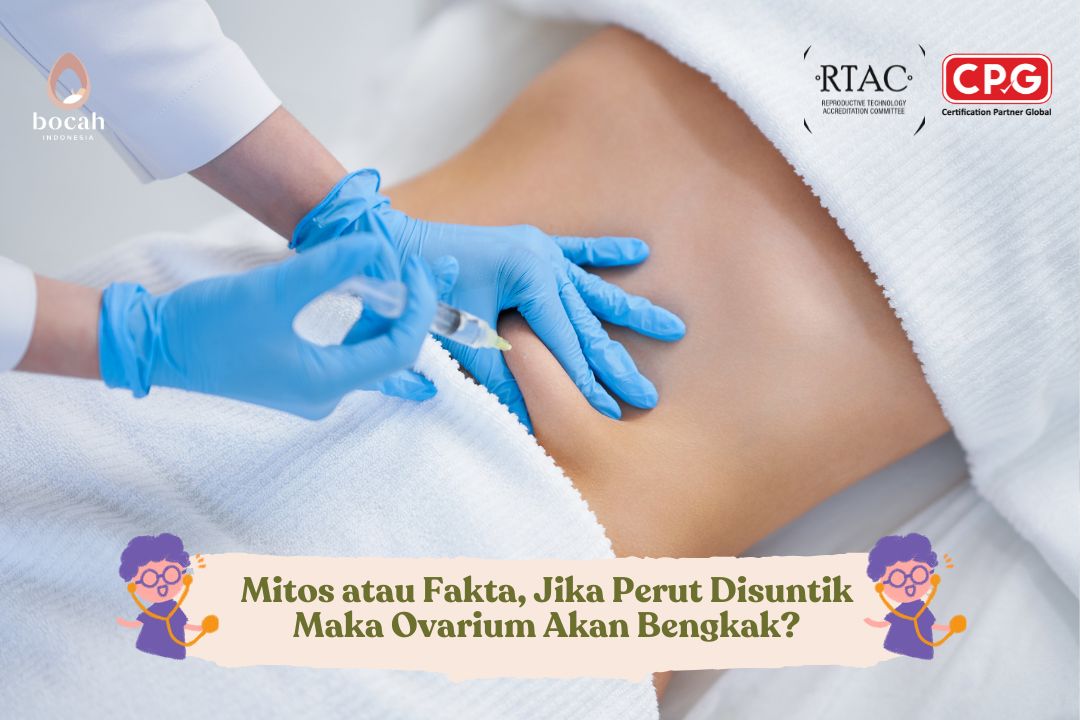 Mitos atau Fakta, Jika Perut Disuntik Maka Ovarium Akan Bengkak